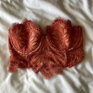 Victoria’s Secret lace corset bra